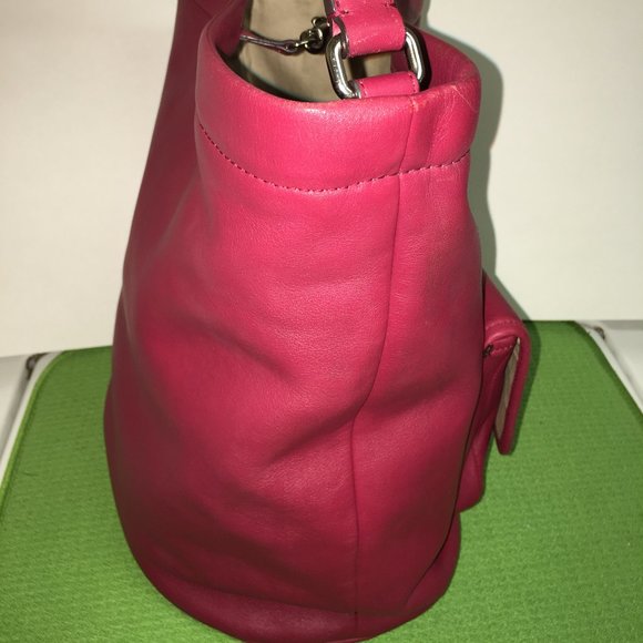 Coach Purse Dark Magenta